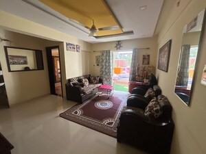 Living Room in 1 BHK Apartment at SSD Sai Pearl, Pimple Saudagar – for Sale