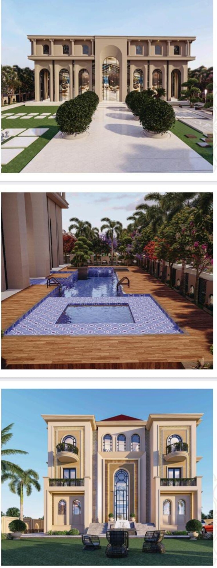 Exterior View, bbd-green-city 6 Bedroom 2850 Sq.Ft. Villa In Gomti Nagar Lucknow 9619086