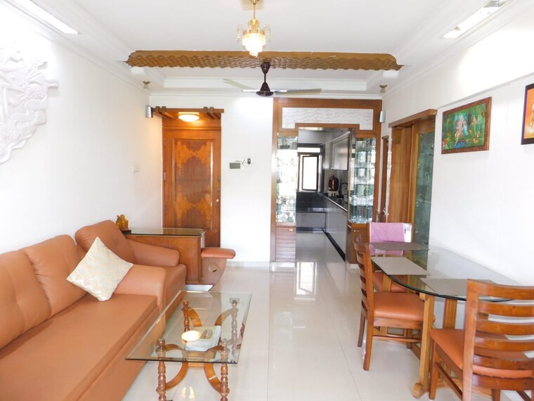 Living Room, juhu 2 Bedroom 700 Sq.Ft. Apartment In Juhu Mumbai 9619173