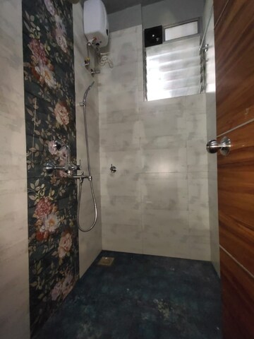 Bathroom in 1 BHK Apartment at Green Fields Apartment, Andheri East – for Rent