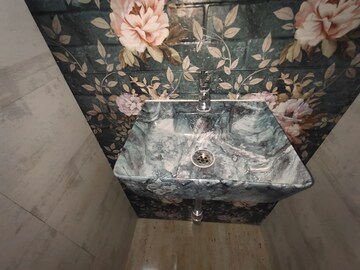 Bathroom in 1 BHK Apartment at Green Fields Apartment, Andheri East – for Rent