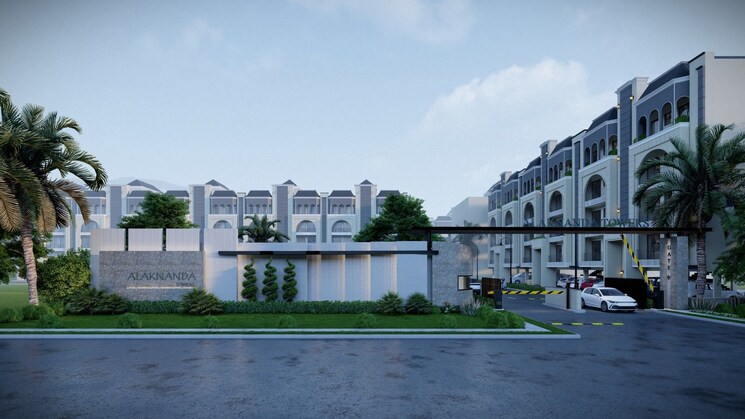 Exterior View, alaknanda-maxxus-eden-estate 3 Bedroom 1975 Sq.Ft. Apartment In Ghazipur Zirakpur 9619326