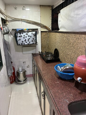 Kitchen in 1 BHK Villa at Kurla West – for Rent