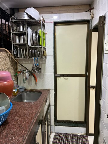 Kitchen in 1 BHK Villa at Kurla West – for Rent