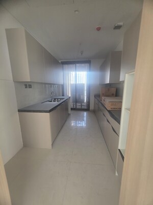 Kitchen in 3 BHK Apartment at Rustomjee Crown, Prabhadevi – for Sale