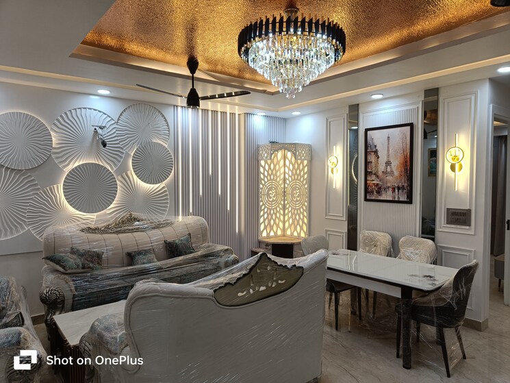 Living Room, vishwas park 4 Bedroom 125 Sq.Yd. Builder Floor In Vishwas Park Delhi 9619388