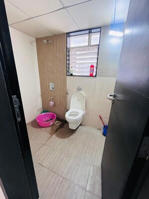 Bathroom in 2 BHK Apartment at Paranjape Azure, Tathawade – for Rent