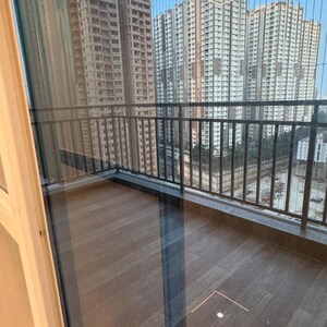 Balcony in 3 BHK Apartment at Rajapushpa Provincia, Narsingi – for Rent