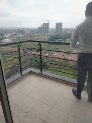 Balcony in 3 BHK Apartment at Dhoot Time Residency, Sector 63 – for Rent
