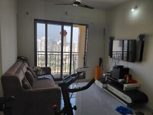 Living Room in 2 BHK Apartment at KM Horizon Exotica, Haware City – for Rent