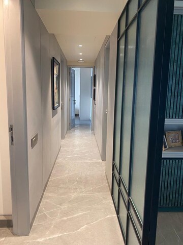 Building Lobby in 3 BHK Apartment at Lodha Trump Tower, Worli – for Sale