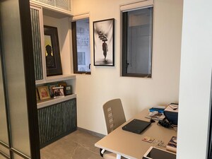 Living Room in 3 BHK Apartment at Lodha Trump Tower, Worli – for Sale