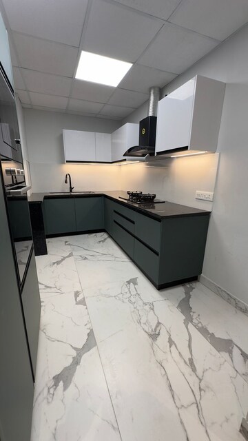 Kitchen in 4 BHK Builder Floor at Panchkula Urban Estate – for Sale