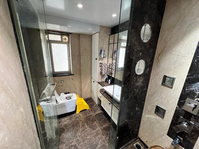 Attached Bathroom, omkar-belleza 3 Bedroom 1350 Sq.Ft. Apartment In Dadar West Mumbai 9619545