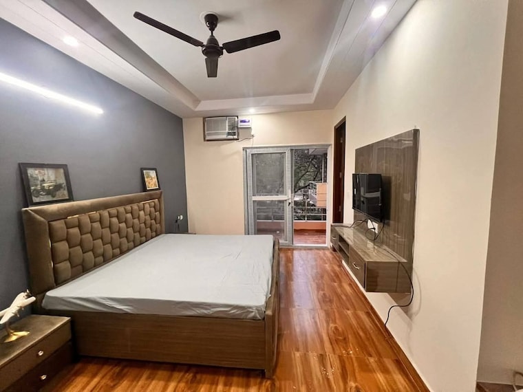 Master Bedroom, saket 1 Bedroom 500 Sq.Ft. Apartment In Saket Delhi 9620047