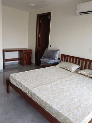 Bedroom in 3 BHK Builder Floor at Boutique Residential Apartments E-335, East Of Kailash – for Rent