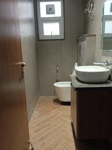 Bathroom in 3 BHK Builder Floor at Boutique Residential Apartments E-335, East Of Kailash – for Rent