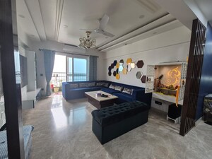 Living Room in 4 BHK Apartment at 3C Lotus 300, Sector 107 – for Rent