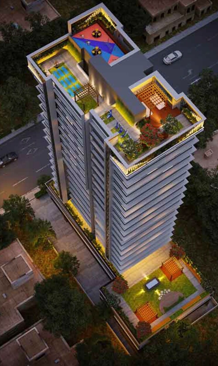 Exterior View, alliance-abhimanyu 3 Bedroom 821 Sq.Ft. Apartment In Malad West Mumbai 9620208