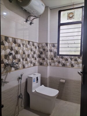 Bathroom in 2 BHK Builder Floor at Sector 9a – for Rent
