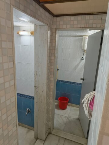 Bathroom in 1 BHK Apartment at MIG Colony, Worli – for Rent