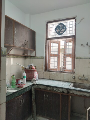 Kitchen in 2 BHK Builder Floor at Ashoka Enclave 3, Sector 35 – for Rent