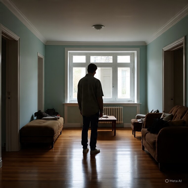 Living Room, ganga nagar 2 Bedroom 640 Sq.Ft. Apartment In Ganga Nagar Rishikesh 9620372