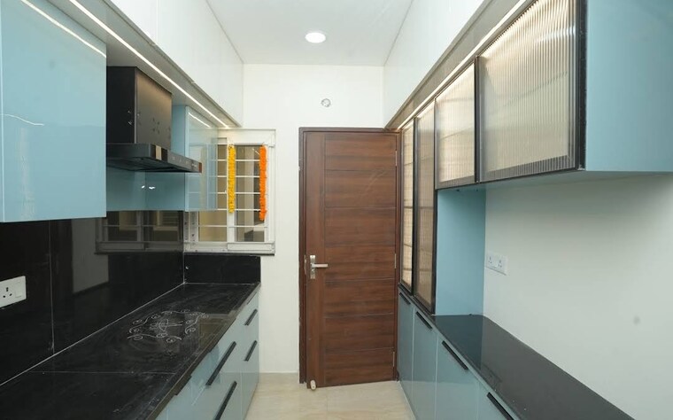 Kitchen, my-home-sayuk 2 Bedroom 1355 Sq.Ft. Apartment In Tellapur Hyderabad 9620363