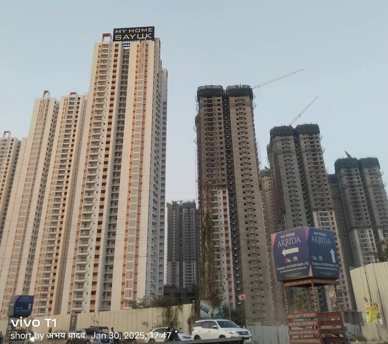 Exterior View, my-home-sayuk 2 Bedroom 1355 Sq.Ft. Apartment In Tellapur Hyderabad 9620363