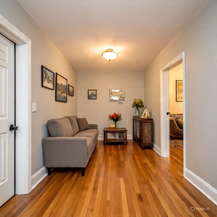 Living Room, ganga nagar 2 Bedroom 640 Sq.Ft. Apartment In Ganga Nagar Rishikesh 9620372