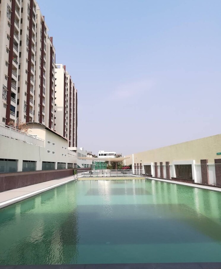Swimming Pool, my-home-vihanga 2 Bedroom 1275 Sq.Ft. Apartment In Gachibowli Hyderabad 9620402