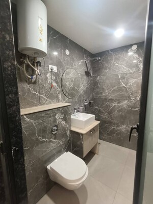 Bathroom in 1 RK Apartment at Saket – for Rent