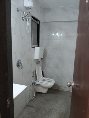 Bathroom in 1 BHK Apartment at Bhoomi Samarth, Goregaon East – for Rent