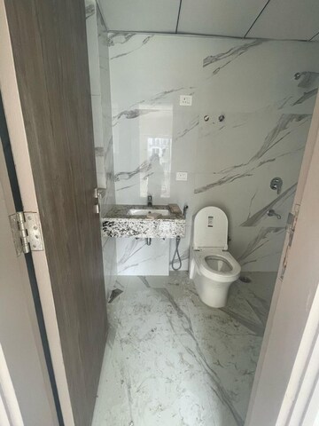 Bathroom in 2.5 BHK Builder Floor at M3M Soulitude, Sector 89 – for Rent
