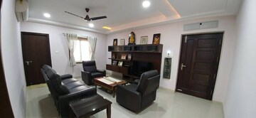 Living Room in 3 BHK Apartment at Ramky Towers, Gachibowli – for Rent