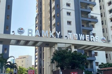 3 BHK Apartment – Exterior View View at Ramky Towers, Gachibowli - for Rent