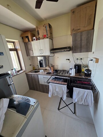 Kitchen in 1 BHK Apartment at Luv Kush Tower, Chembur – for Rent