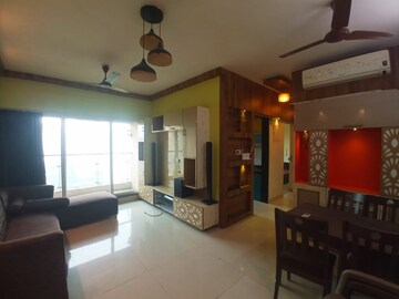 Living Room in 3 BHK Apartment at Rustomjee Athena, Majiwada – for Rent