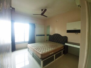 Bedroom in 3 BHK Apartment at Rustomjee Athena, Majiwada – for Rent
