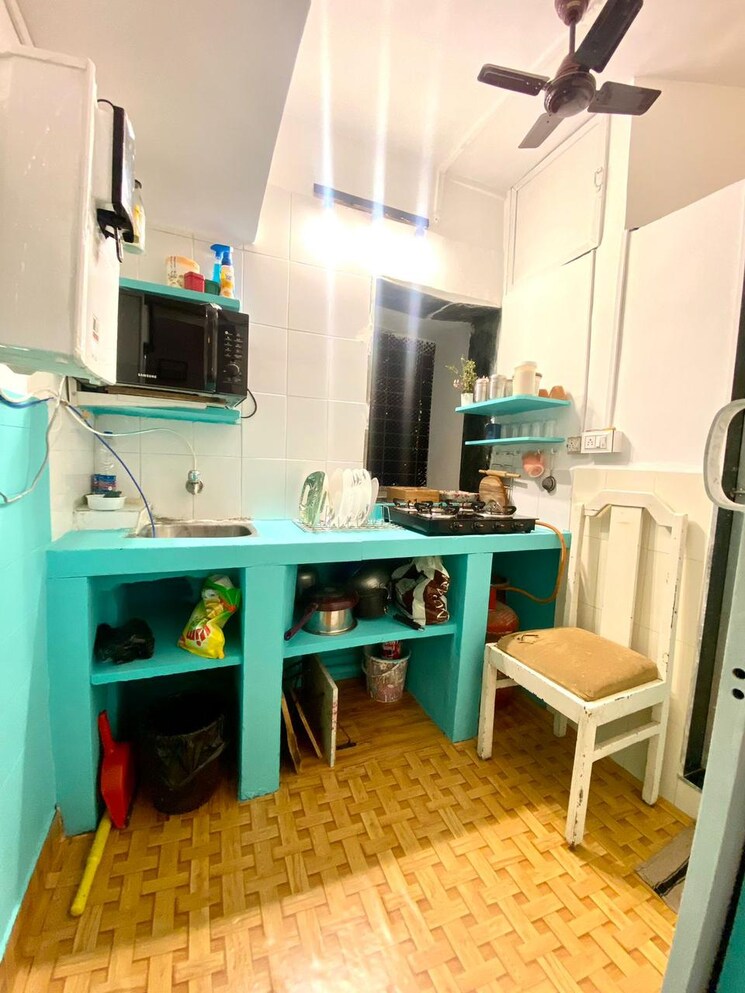 Kitchen, shantiniketan-chs-versova 1 RK 400 Sq.Ft. Apartment In Versova Mumbai 9620857