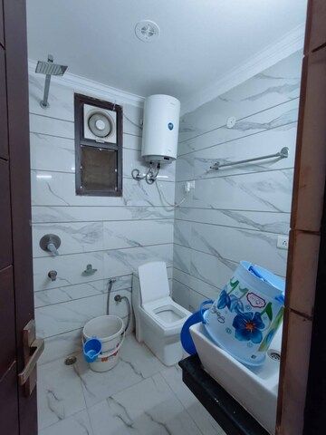 Bathroom in 2 BHK Builder Floor at Saket – for Rent
