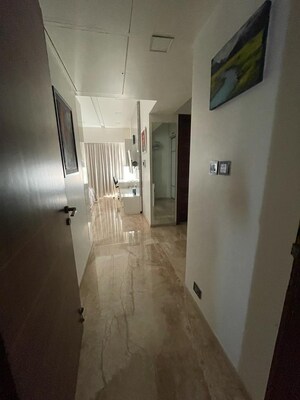 Building Lobby in 3 BHK Apartment at Lodha Aura, Wadala – for Sale