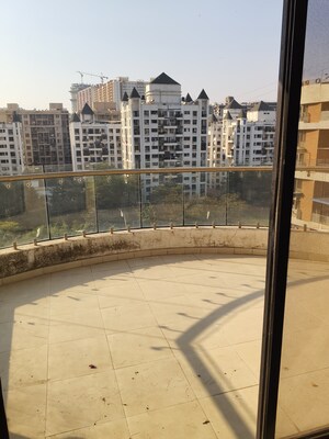 Balcony in 3 BHK Apartment at Vedant Kingston Atlantis, Nibm Annexe – for Rent