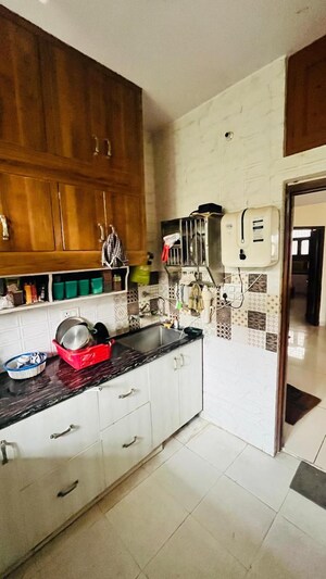 Kitchen in 2 BHK Independent House at Sector 21 – for Rent