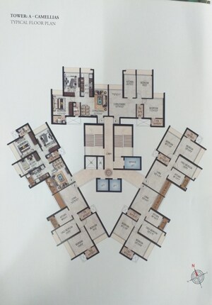 Master Plan in 3 BHK Apartment at Mahaavir Exotique, Kharghar – for Sale