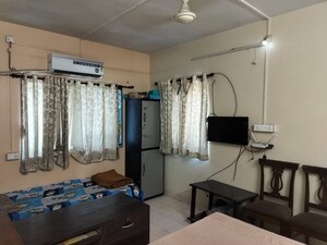 Living Room in 1 BHK Apartment at ANP Retreat, Wakad – for Rent