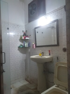 Bathroom in 3 BHK Builder Floor at New Rajinder Nagar – for Rent
