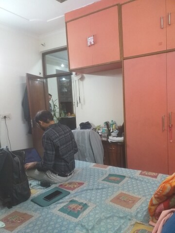 Bedroom in 3 BHK Builder Floor at New Rajinder Nagar – for Rent