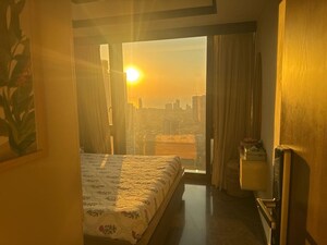 Bedroom in 3 BHK Apartment at Lodha Trump Tower, Worli – for Sale