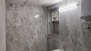 Bathroom in 4 BHK Apartment at Sector 19b Dwarka – for Rent